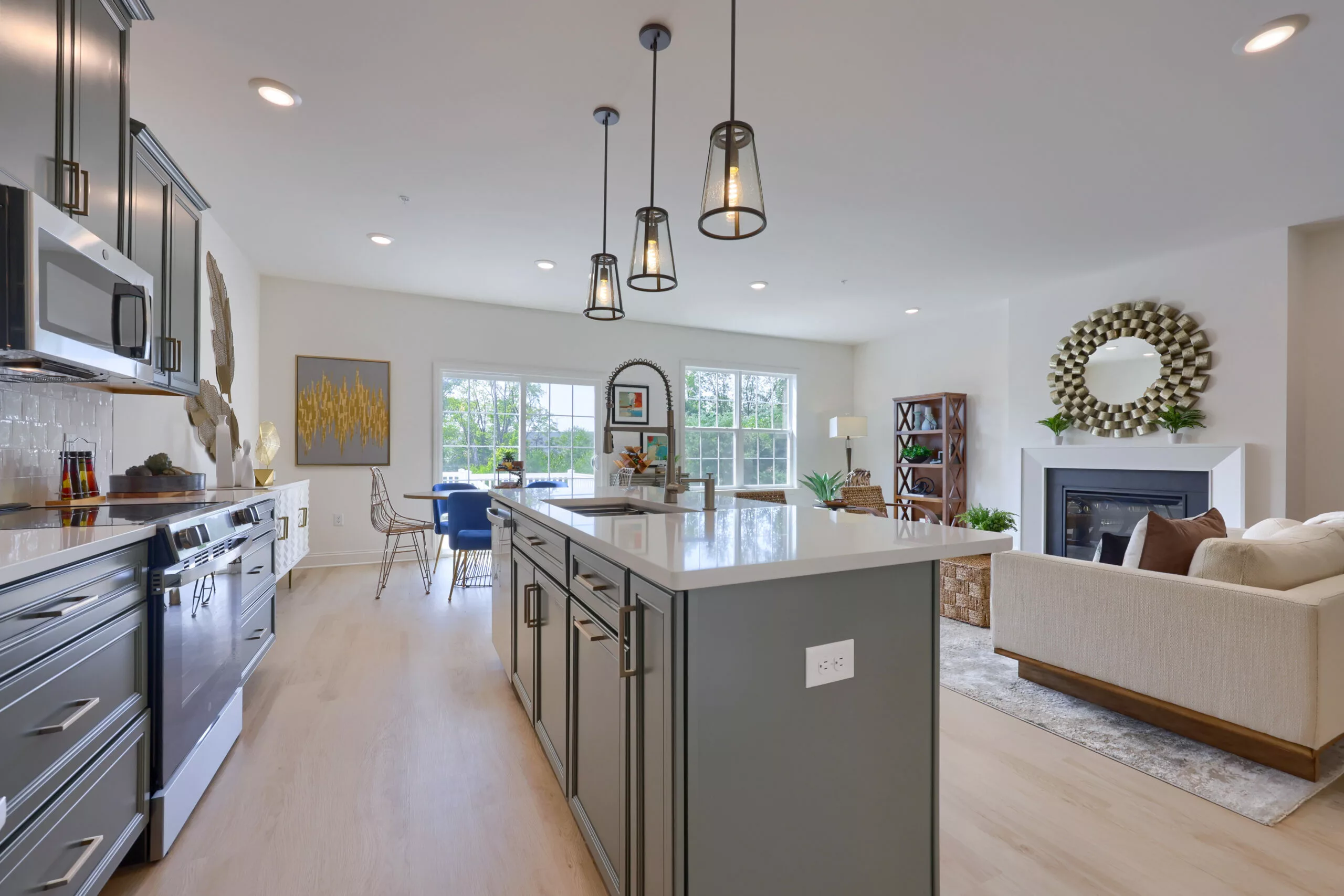 Parrish Model Home Kitchen