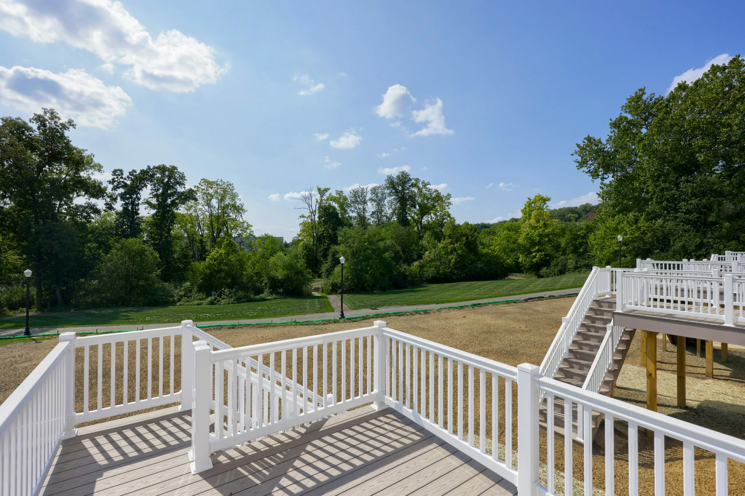 Parrish Model Home Rear Deck
