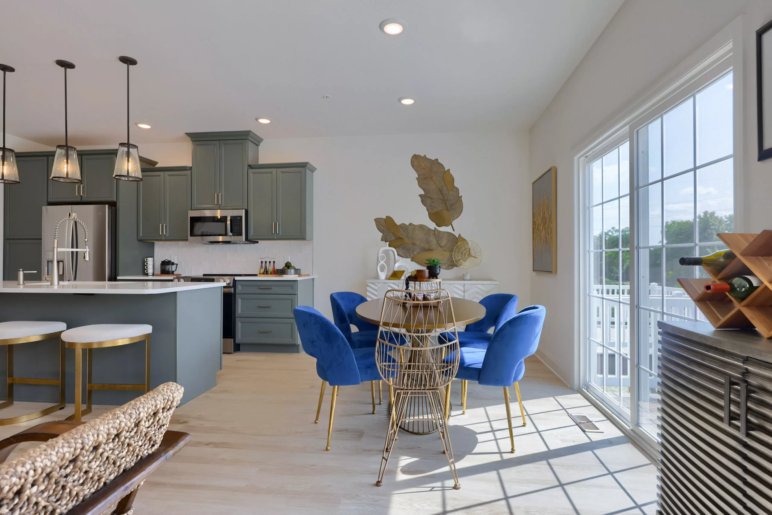 Parrish Model Home Kitchen Dining