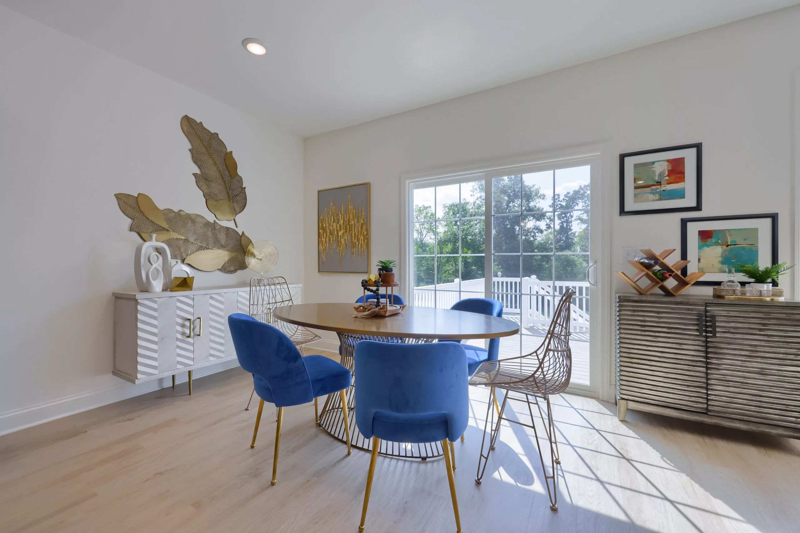 Parrish Model Home Dining Area