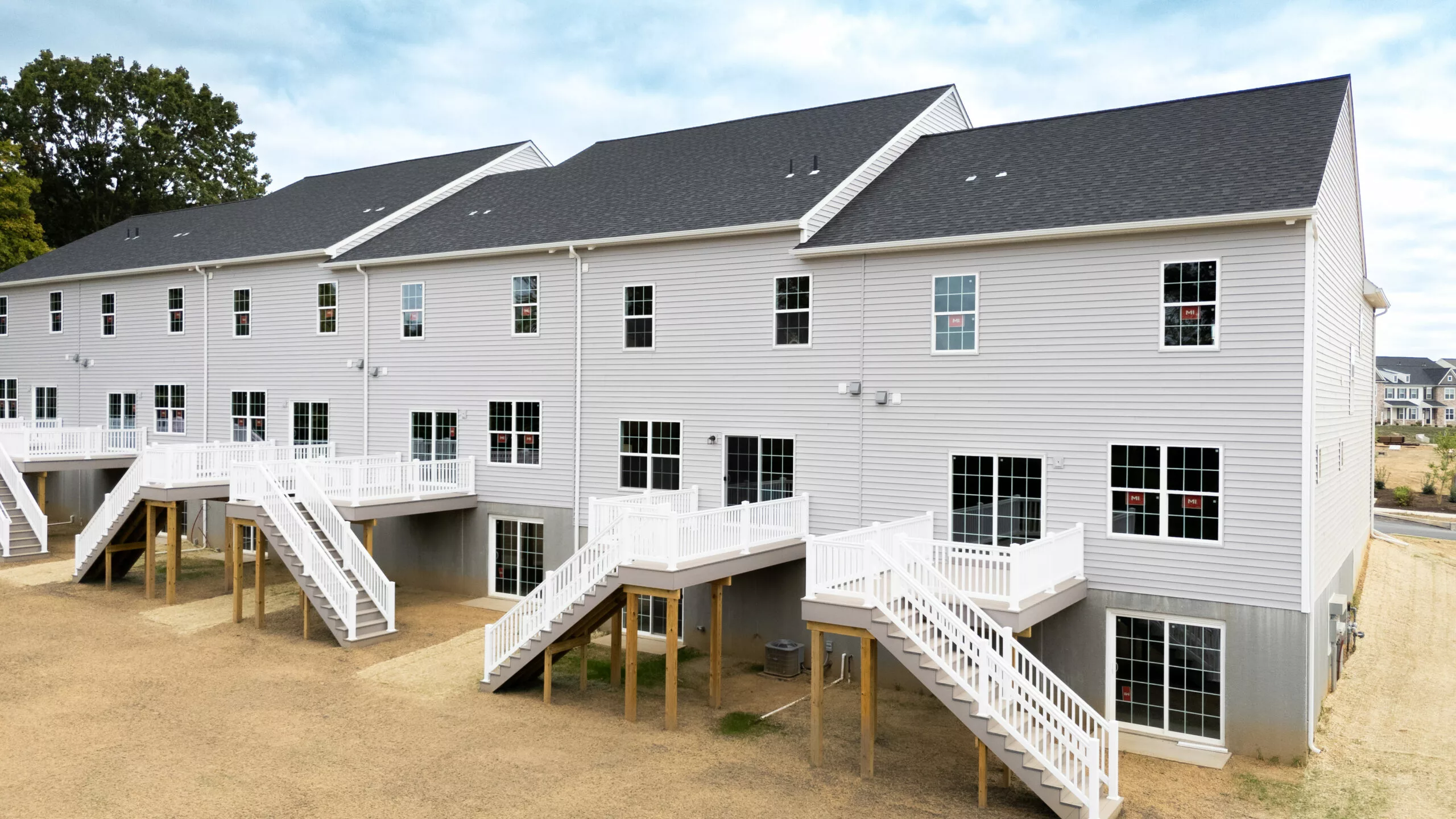 Parrish Rear Elevation - Deck